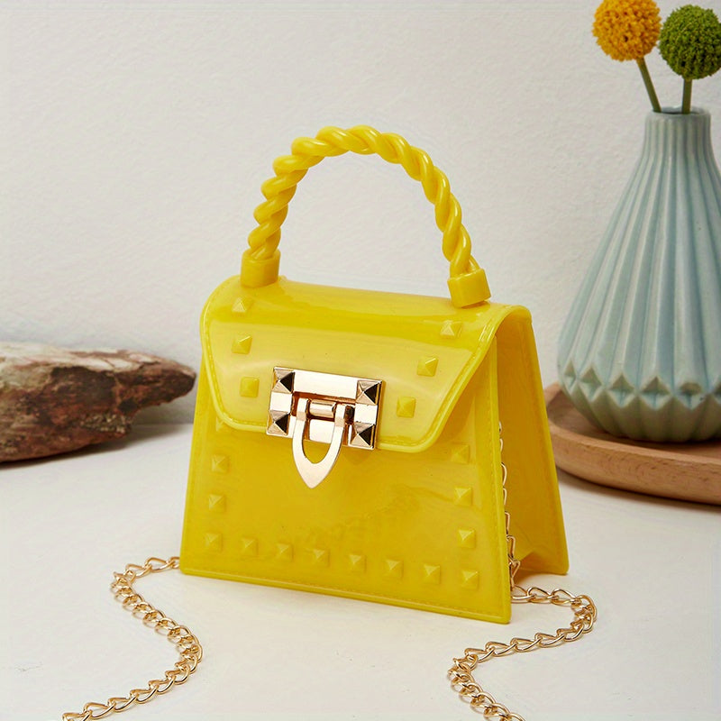 Mini Jelly Silicone Crossbody Bag & Coin Purse for Girls & Women