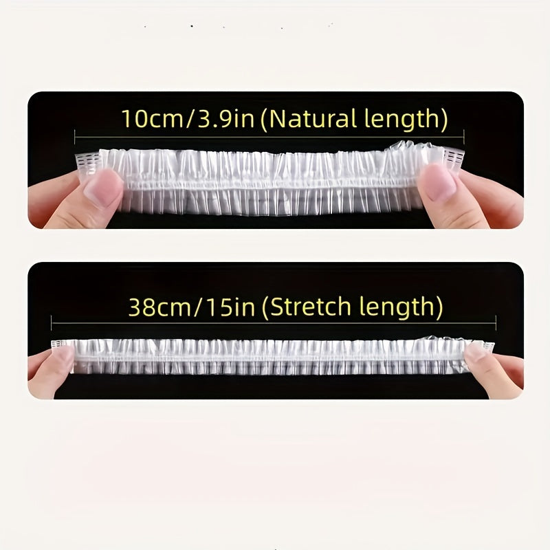 100pcs Reusable Silicone Food Wrap Storage Covers Elastic Seal