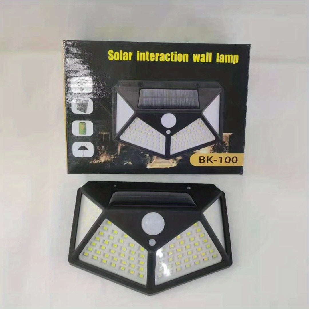 Solar Body Induction Wall Lamp for Outdoor Backyard Garden Fence Patio