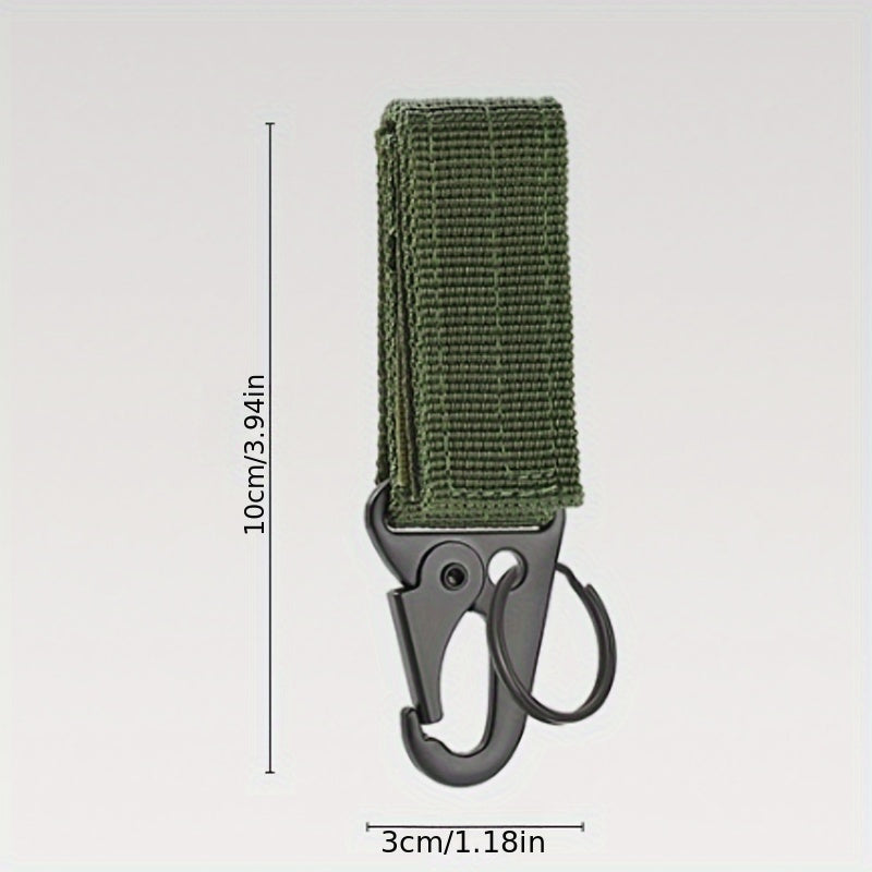 3pcs Metal Carabiner Key Chain Set with Multifunctional Screwdriver