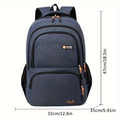 Large Capacity Unisex Backpack Waterproof Commuting Bag for Autumn & Winter