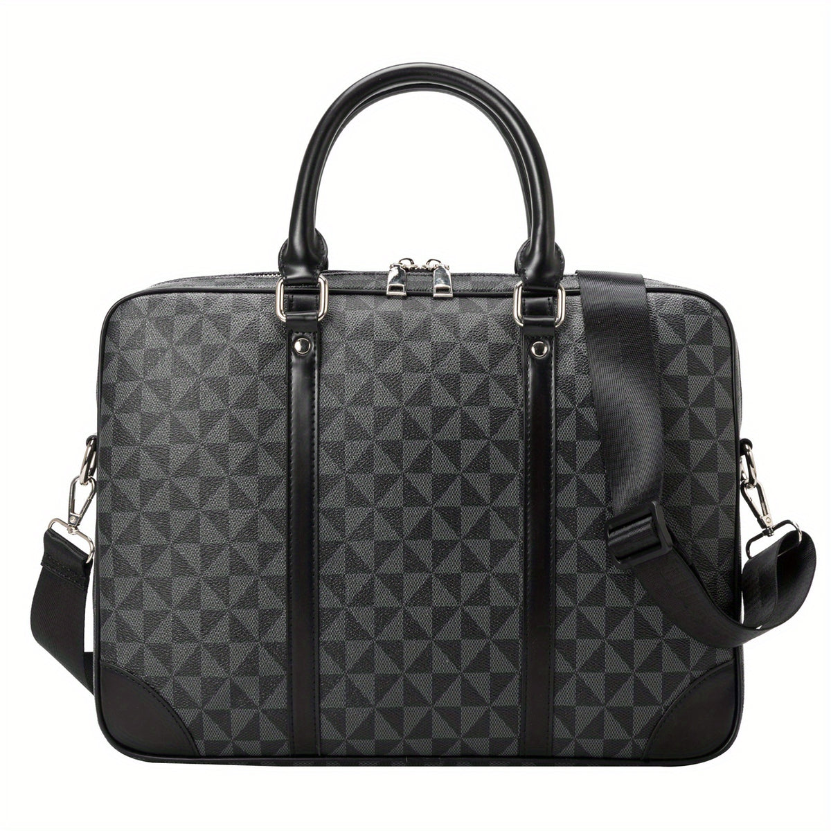 Large Capacity Business Commuter Briefcase - Laptop Bag Protective Cover