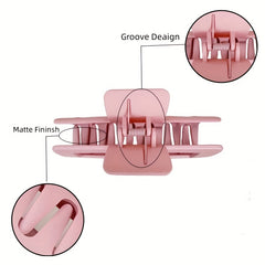 Matte Rectangle Hair Claws - Basic Hair Accessories