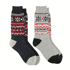 Geometric Pattern Mid Tube Socks Soft & Comfy Women's Stockings