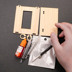 Small Inventions DIY Level Gauge Wooden Puzzle Toys
