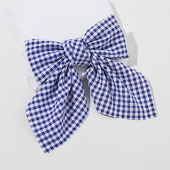 2pcs Bow Decor Hair Clip French Barrette Minimalist Headwear
