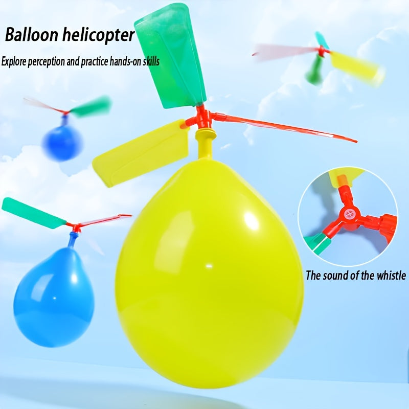 DIY Balloon Helicopter Toy Kit for Kids
