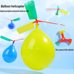DIY Balloon Helicopter Toy Kit for Kids