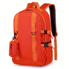 Solid Minimalist Travel Bag Outdoor Camping Backpack