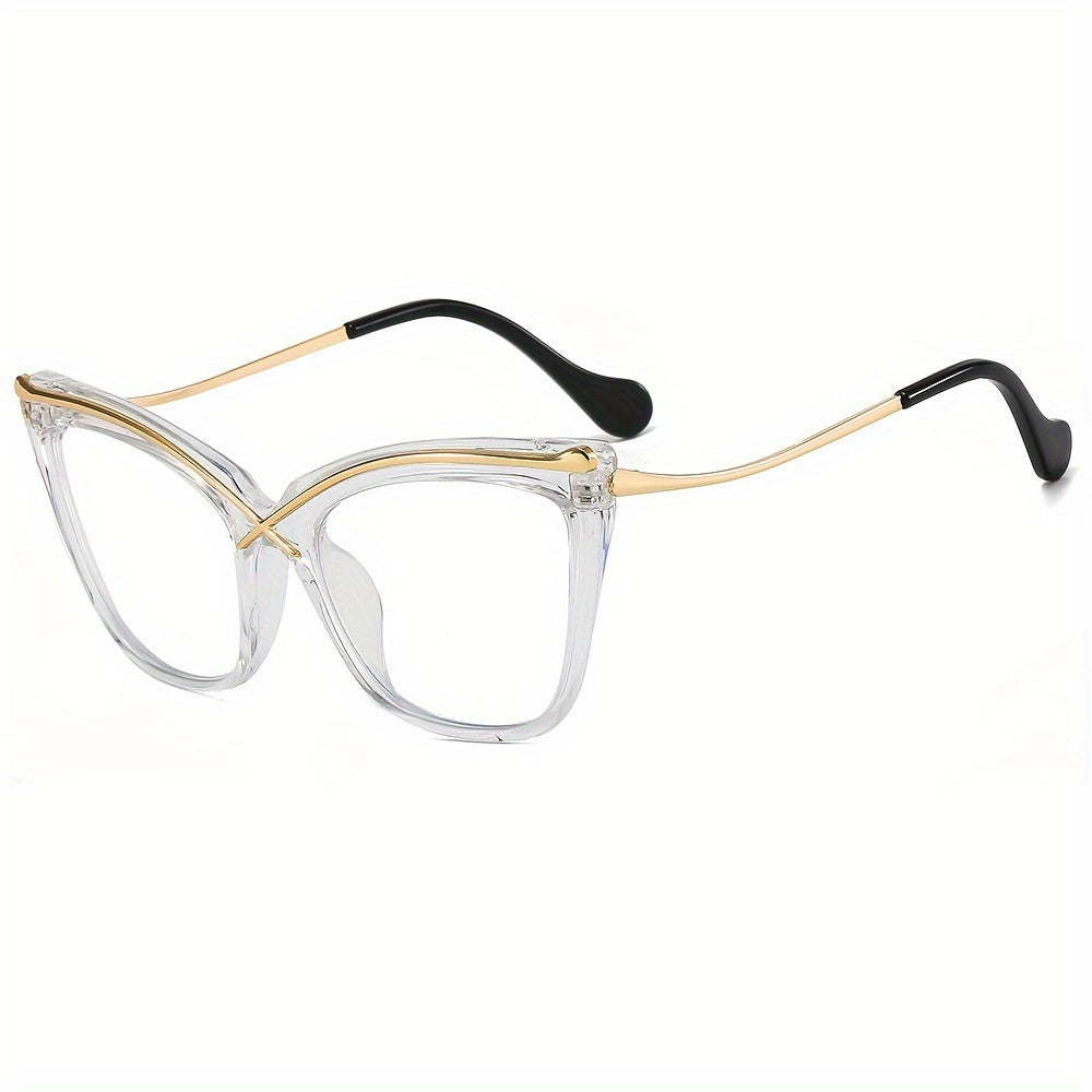 Women Cat Eye Light Blocking Glasses - Anti Eyestrain