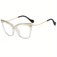 Women Cat Eye Light Blocking Glasses - Anti Eyestrain