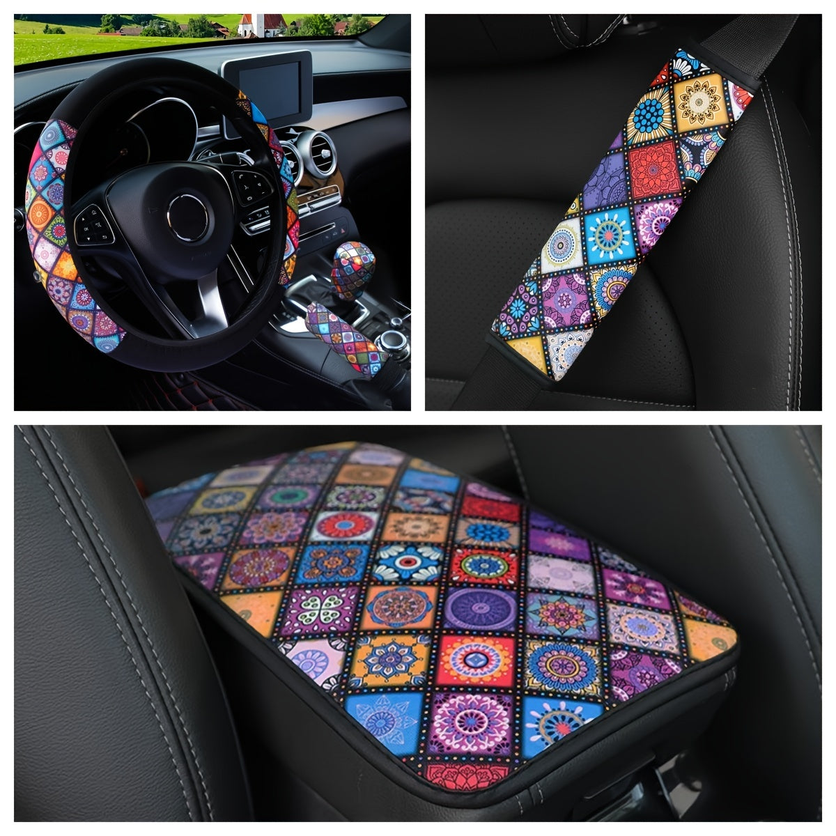 5 Piece Universal Car Seat Cover Set - All Season Upgrade