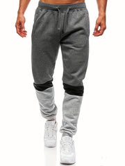Men's Zipper Pocket Joggers Casual Loose Fit Pants