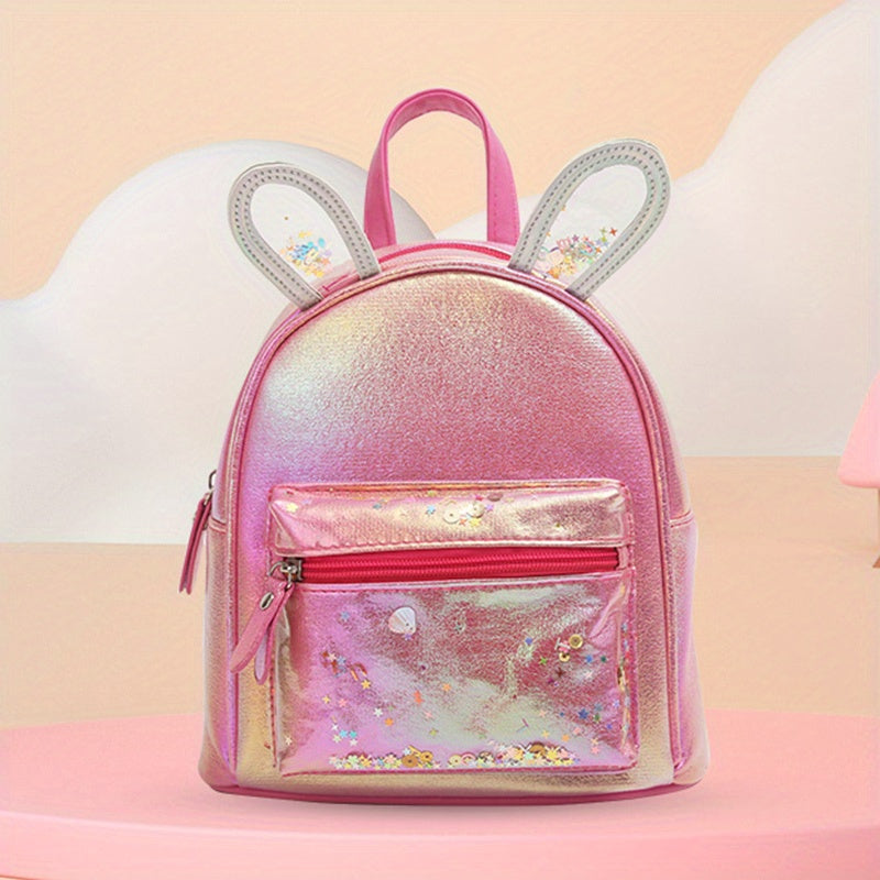 Rabbit Ear Double Shoulder Backpack Leisure Bag