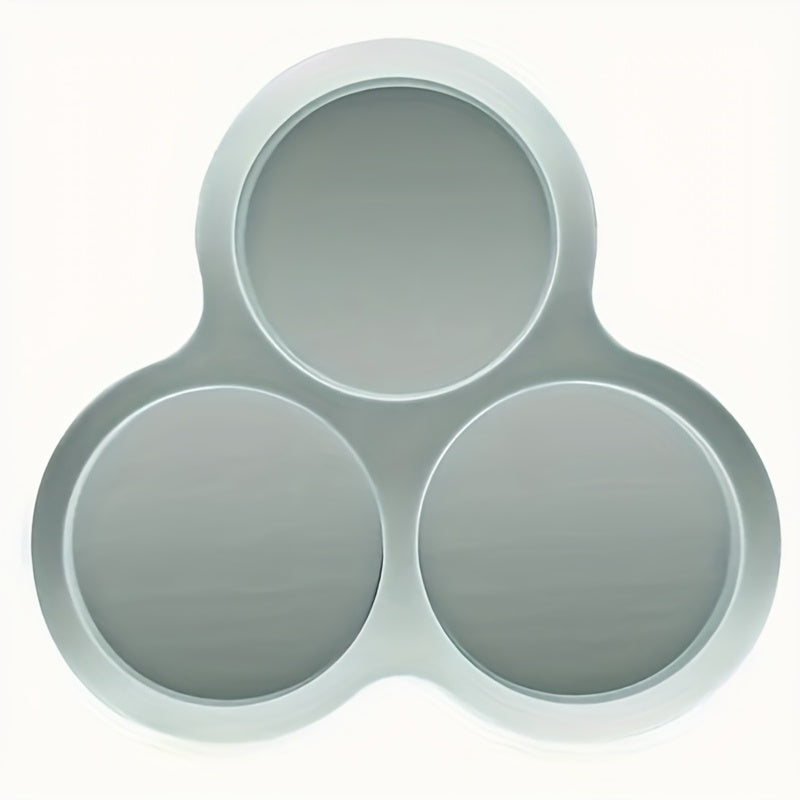 Washable Silicone Round Cake Molds & Decorating Tray Set