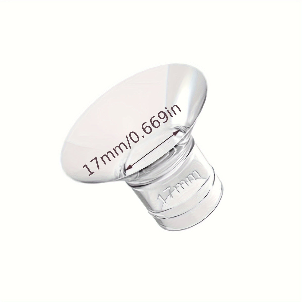 Silicone Breast Pump Flange Inserts 17mm 19mm 21mm Sizes