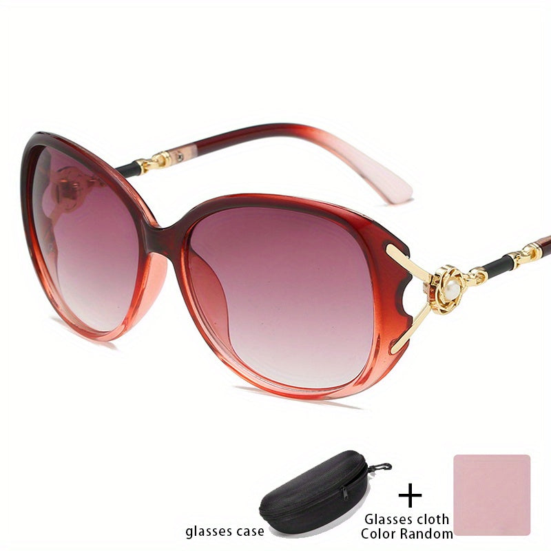 Men's Metal Cat Eye Sunglasses UV Protection Shade Sunglasses
