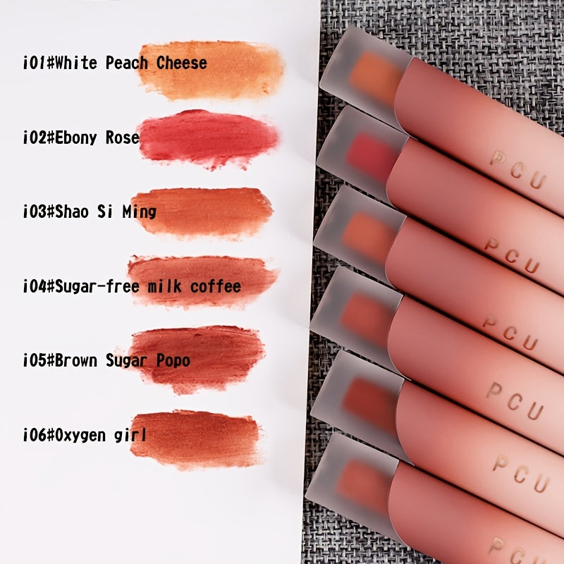 Matte Lip Glaze Long-Lasting Plumping Non-Cakey