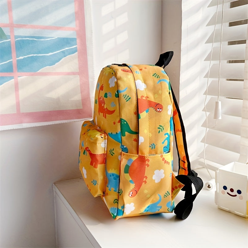 Small Dinosaur Pattern Backpack for Kids