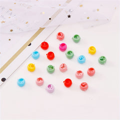 100pcs Colorful Hair Braids Beads Headwear Hair Claw Clips