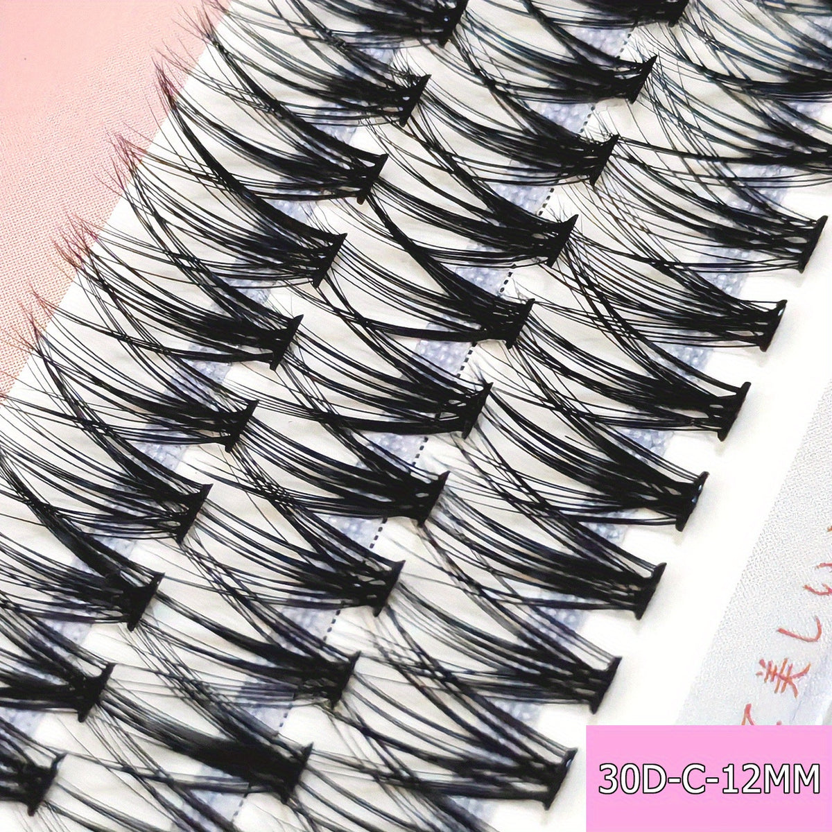 30D 40D 60 Clusters Lashes C Curling Volume Individual Lashes Extensions