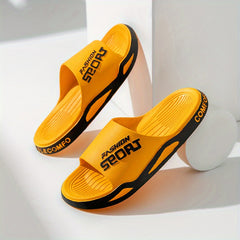 Men's Non Slip Slides Lightweight Slippers for Indoor Outdoor