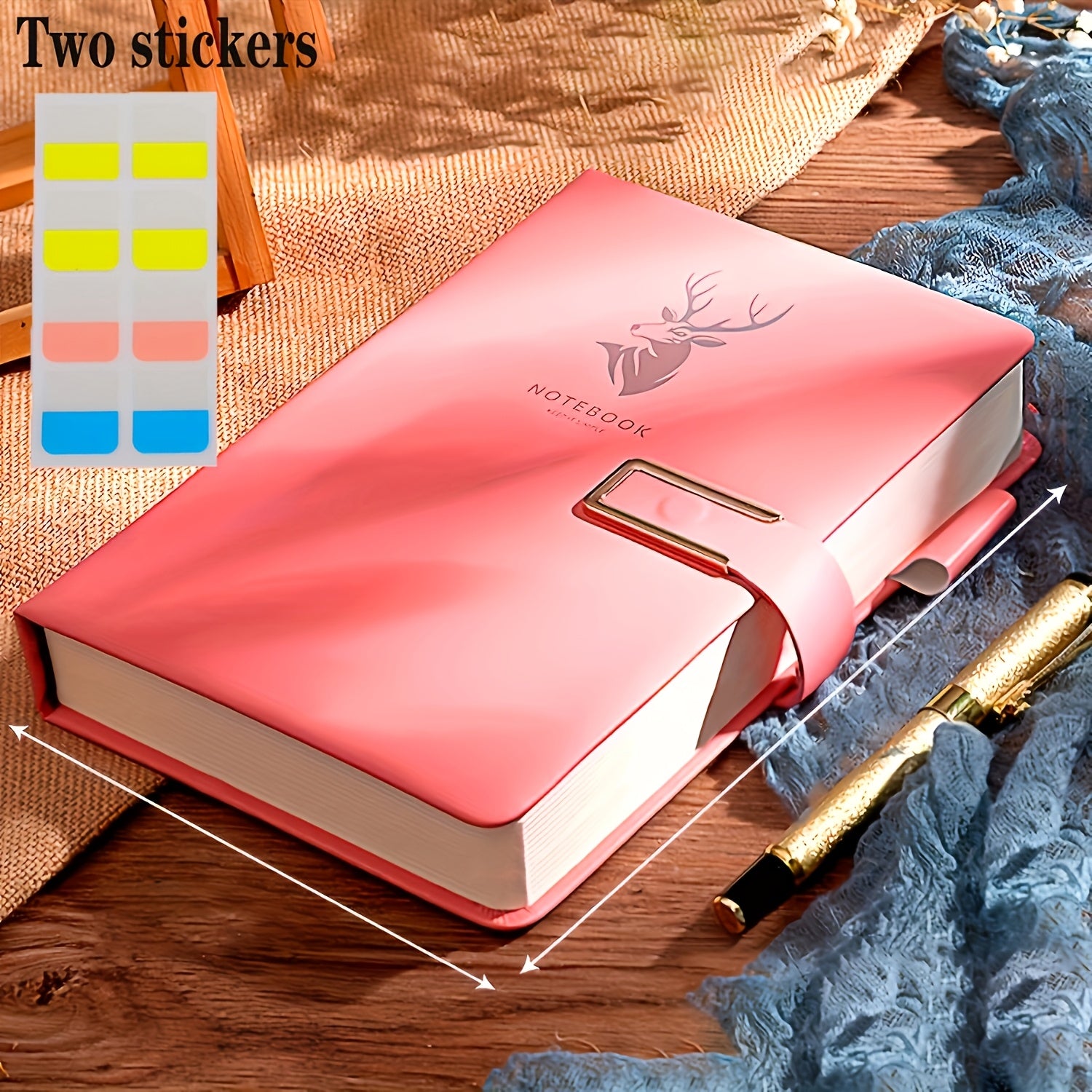 Custom A5 Notebook Soft Cover Stickers Waterproof