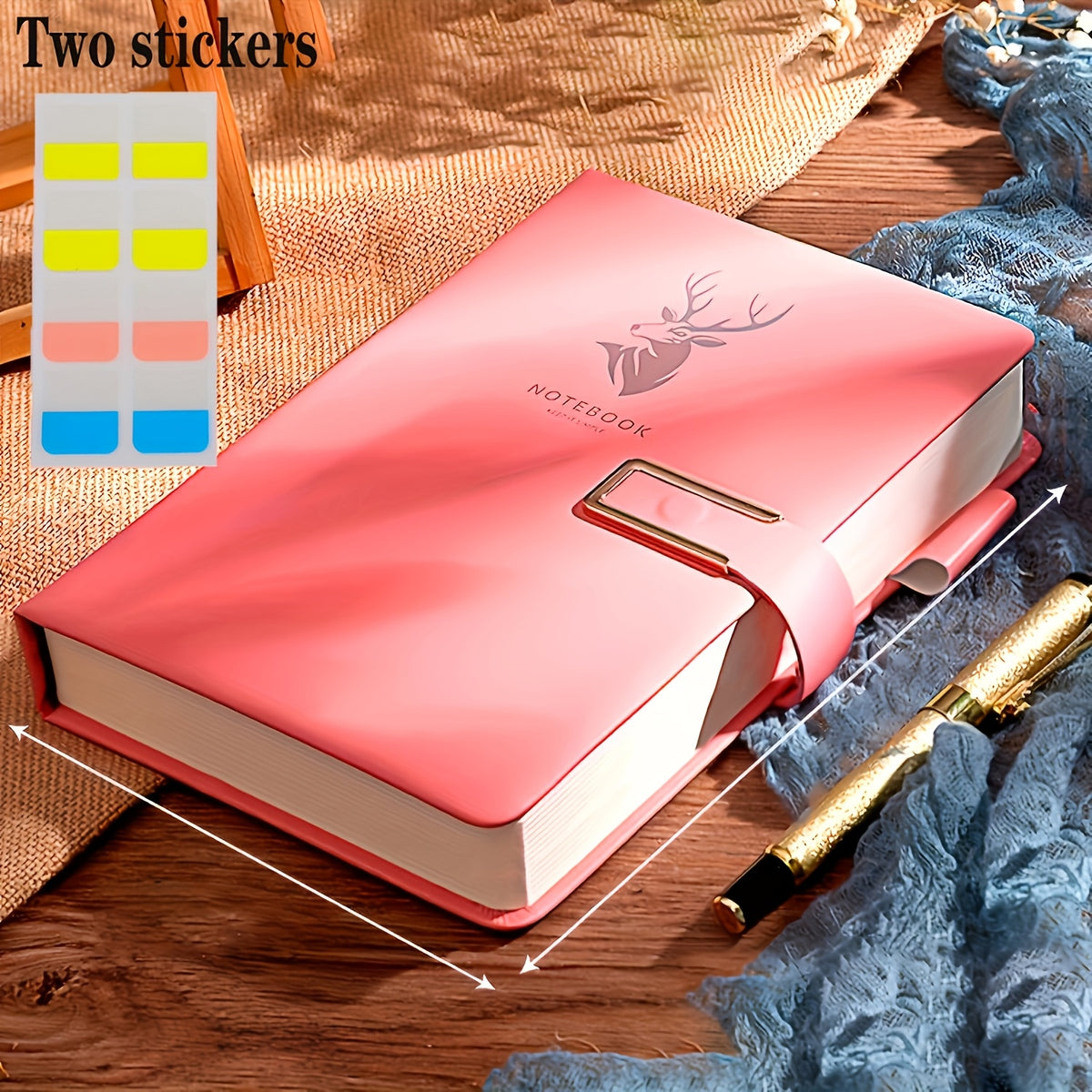 Custom A5 Notebook Soft Cover Stickers Waterproof
