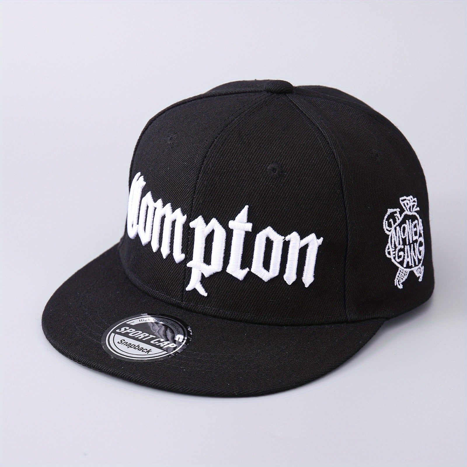 Men's Polyester Baseball Cap with Letters Embroidery