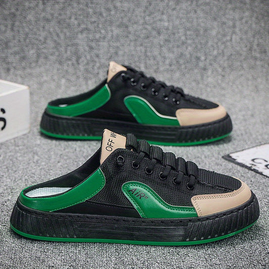 Men's Slip On Mesh Sneakers Summer Casual Walking Shoes