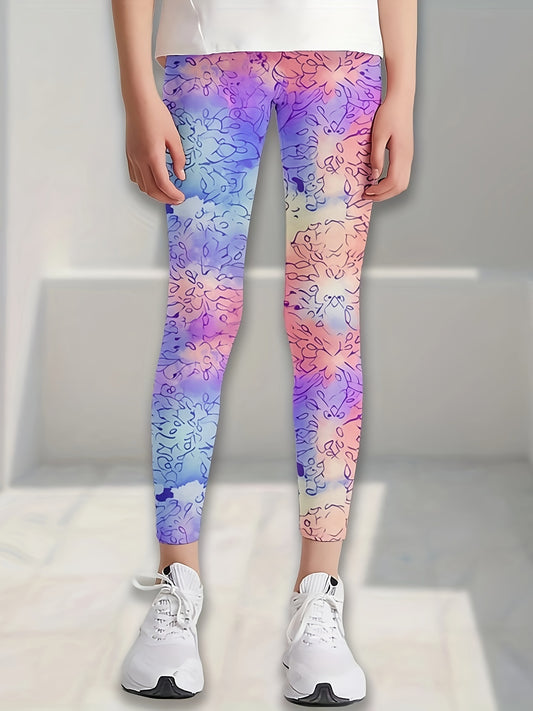 Sweet Girls Tie Dye Activewear Leggings