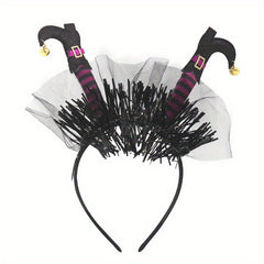 Halloween Witch Feet Headband Funny Horror Headband
