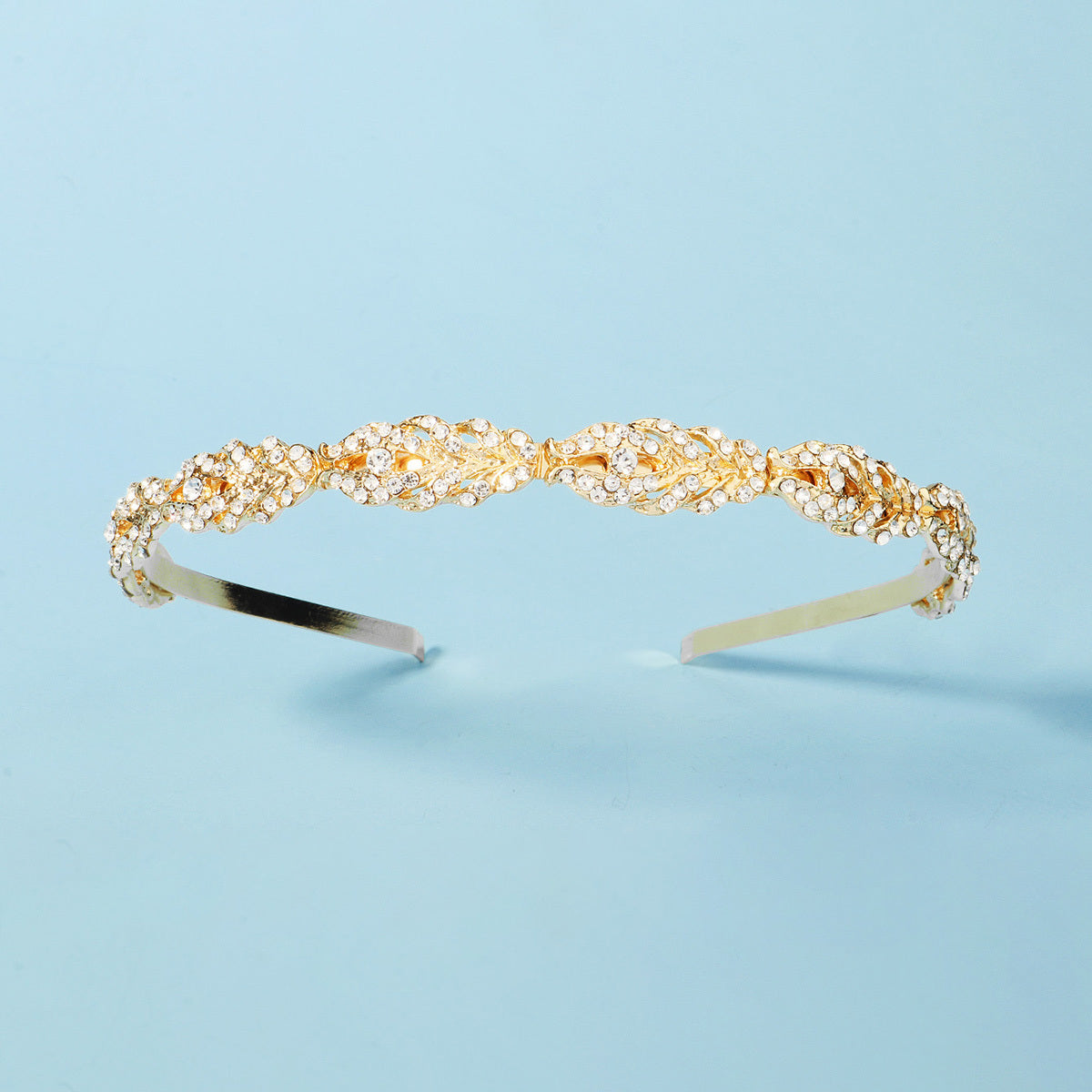 Crystal Wedding Headband Tiara for Bride