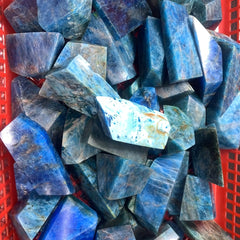 Apatite Natural Raw Ore Grinding Stone for Home and Office Decoration