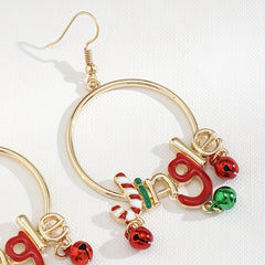 Christmas Bell Earrings - Lovely Holiday Gift for Her