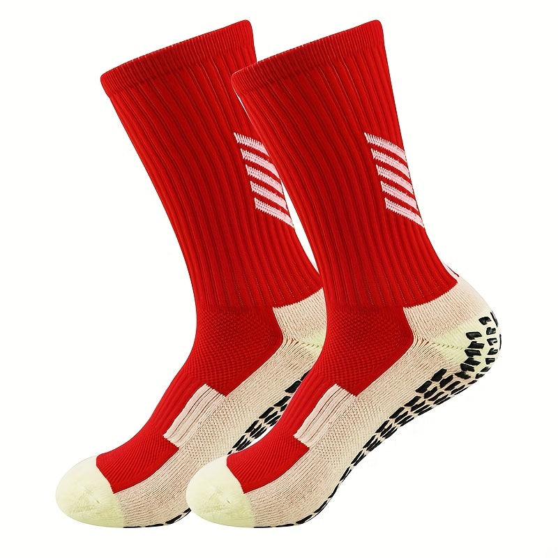Striped Soccer Socks Sweat-absorbing Non-slip
