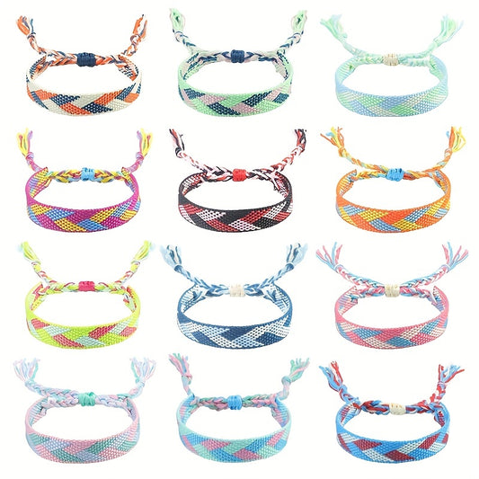 Ethnic Style Adjustable Friendship Bracelet - Perfect Gift