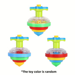 LED Spinning Top Flashing Toy for Ages 3-6