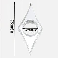Acrylic Page Expander for Book Reading, Transparent Design