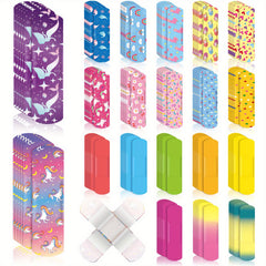 100pcs Cartoon Bandages Variety Pack 20 Styles