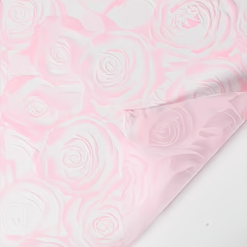 20pcs Rose Printed 57 91 Cm Gift Wrapping Paper
