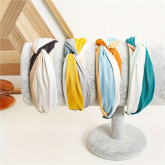 Colorful Cross Knotted Headband Hair Hoop for Women Girls