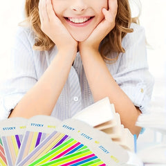 160 Long Index Sticky Notes Waterproof Stickers