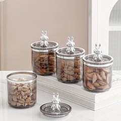 Robot Sugar Jar Decorative Candy Snack Jar for Weddings Birthdays Parties