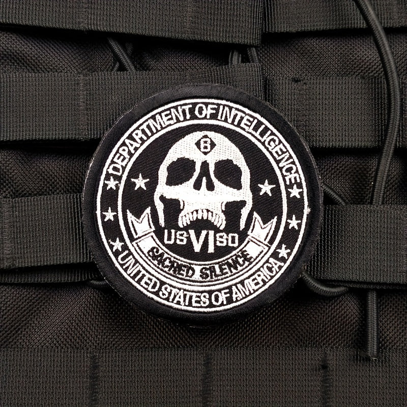 Men's Seal Team Six Arm Patch Magic Sticker Military Fan Pack