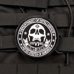 Men's Seal Team Six Arm Patch Magic Sticker Military Fan Pack