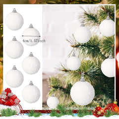 24pcs Christmas Snow Powder Ball Foam Ball Snow Ball Christmas Snow Ball...