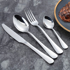 16pcs Stainless Steel Cutlery Set for Home and Restaurant
