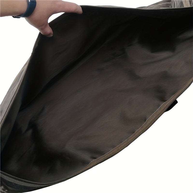 Waterproof Fishing Rod Bag & Holder Portable Canvas Case For Travel
