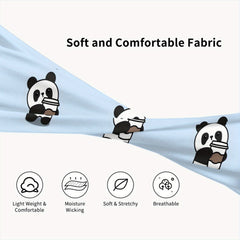 Panda Sports Headband Sweat Wicking Stretchy & Breathable Polyester